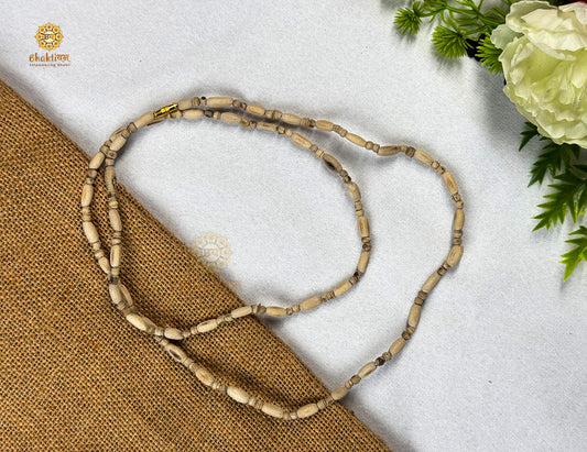 229- Patterned Tulsi Mala