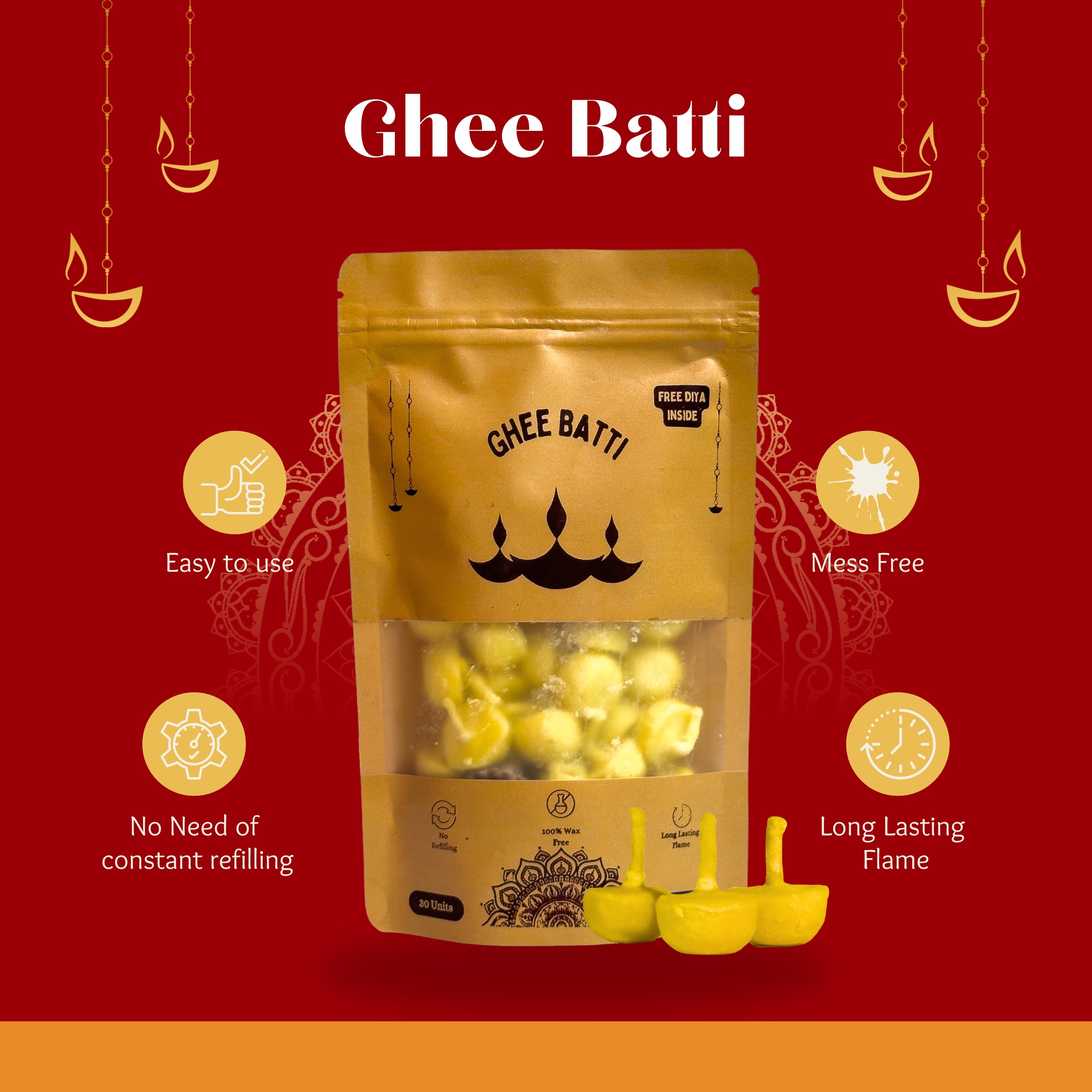 Small Ghee Batti