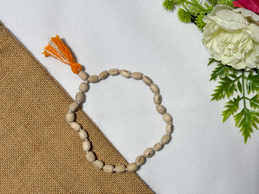 305- Pure Tulsi Jap Mala 27 Refined large beads